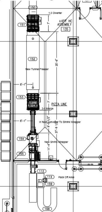 Pizza Shell Handling System Wrabacon Blueprint